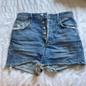 Agolde Jean Shorts